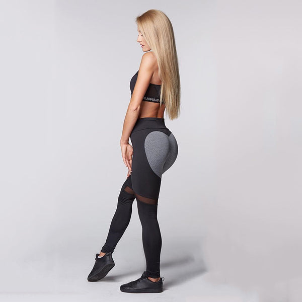 Sexy Heart Yoga Pants