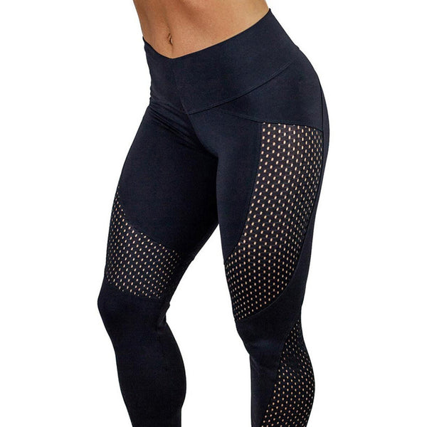 Sexy Patchwork Fitness Pants