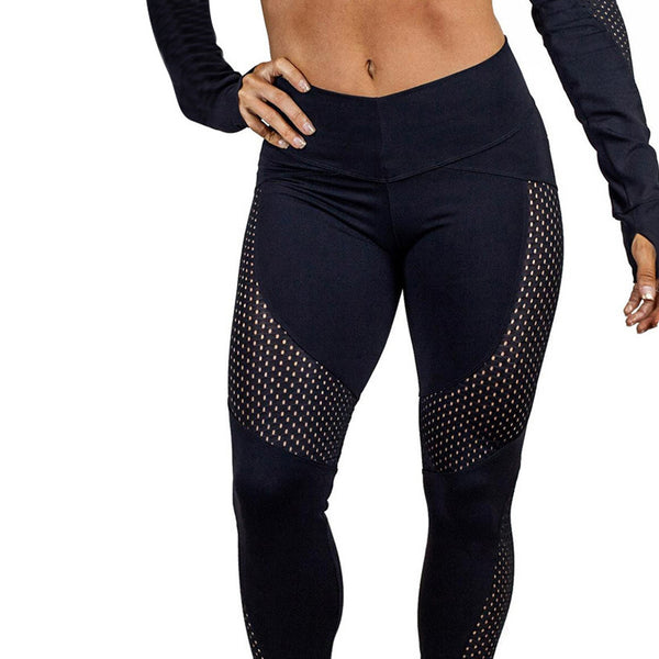 Sexy Patchwork Fitness Pants
